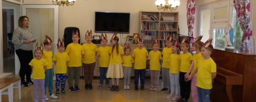 Życzenia wielkanocne od dzieci z Przedszkola ,,U Jasia i Małgosi”