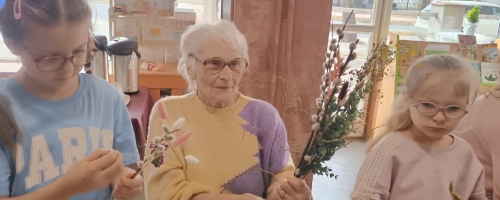 Warsztaty świąteczne z przedszkolakami