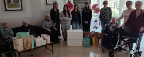 Wielkanocna wizyta gości w naszym Domu 