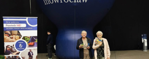 Delegacja Domu Pomocy Społecznej na Forum Ratownictwa  w Inowrocławiu  