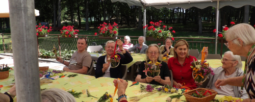 Dożynkowe inspiracje naszych Seniorów